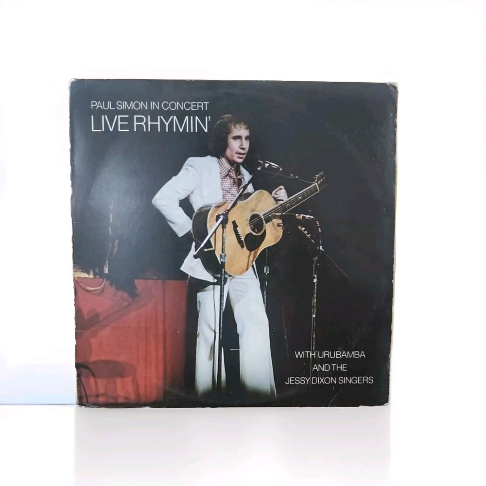 Paul Simon In Concert Live Rhymin' Vinyl Record Classic Vintage