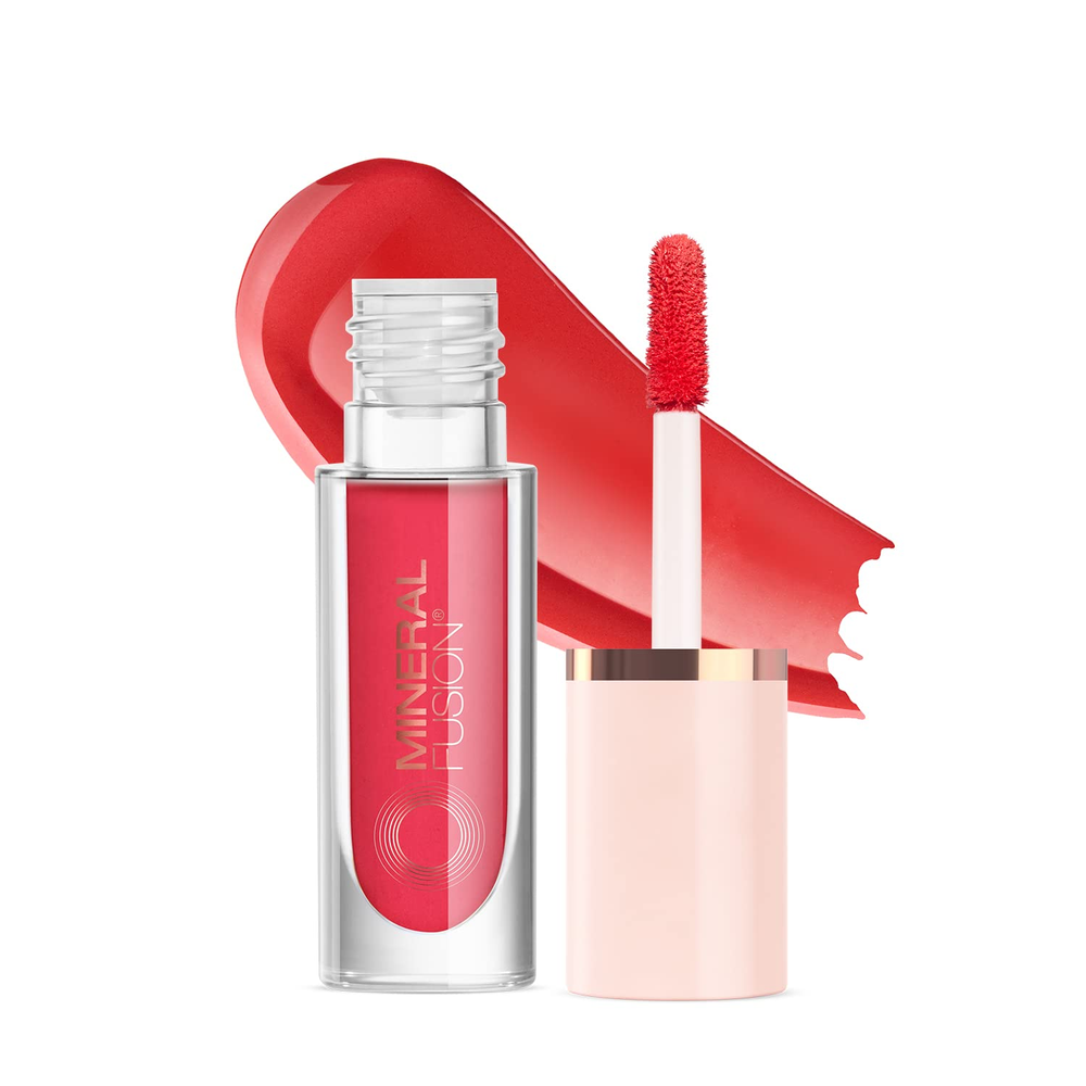 2-in-1 Hydrating Coral Lip & Cheek Stain 0.10 Fl Oz Long-Lasting