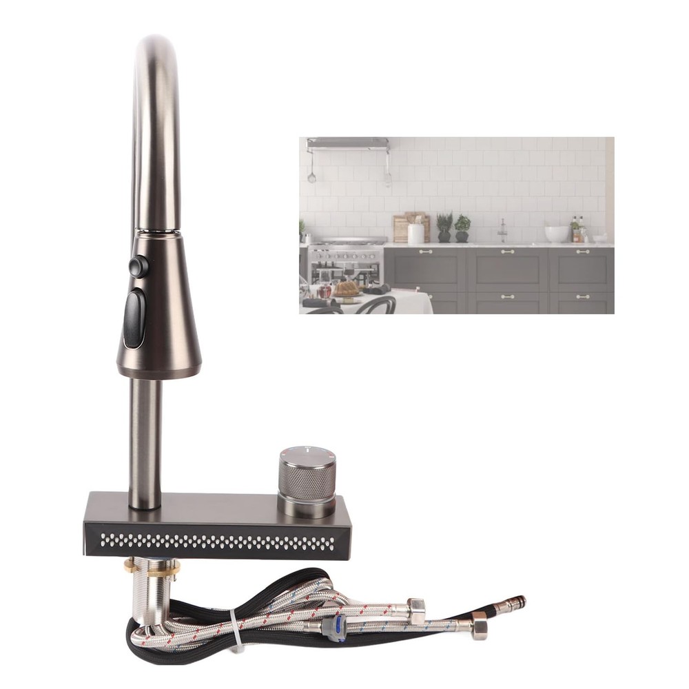 Modern G1/2 Waterfall Faucet with Flying Rain Design and Multifunctional Features