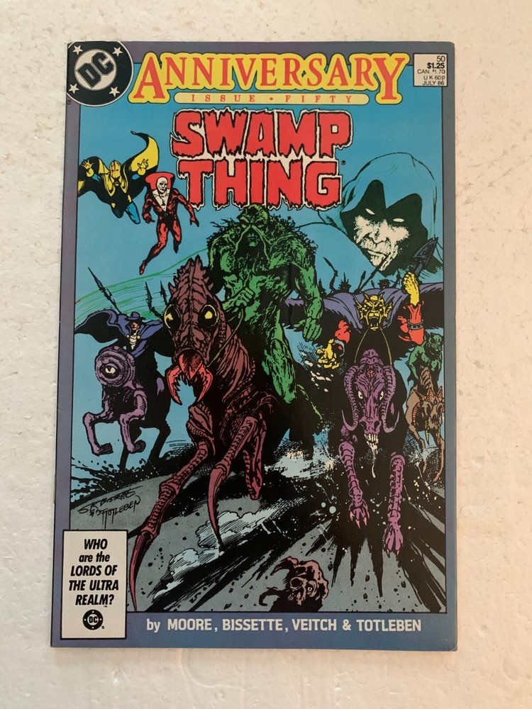 SWAMP THING #50 NM DC COMICS COPPER AGE 1986 - 1ST FULL JUSTICE LEAGUE DARK
