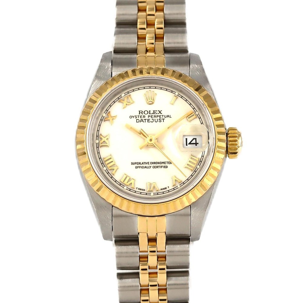 Authentic ROLEX Datejust 69173 Stainless Steel & Yellow Gold Automatic Watch R 270-004-035-0926