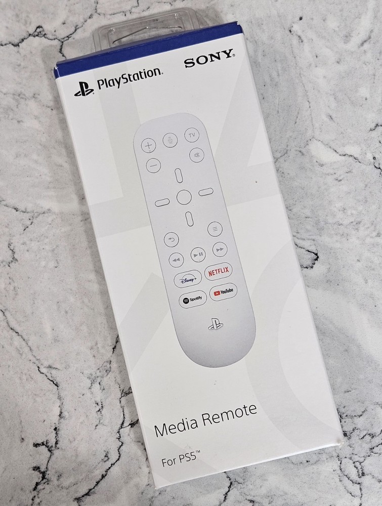 Sony Playstation PS5 Media Remote White - NEW Sealed