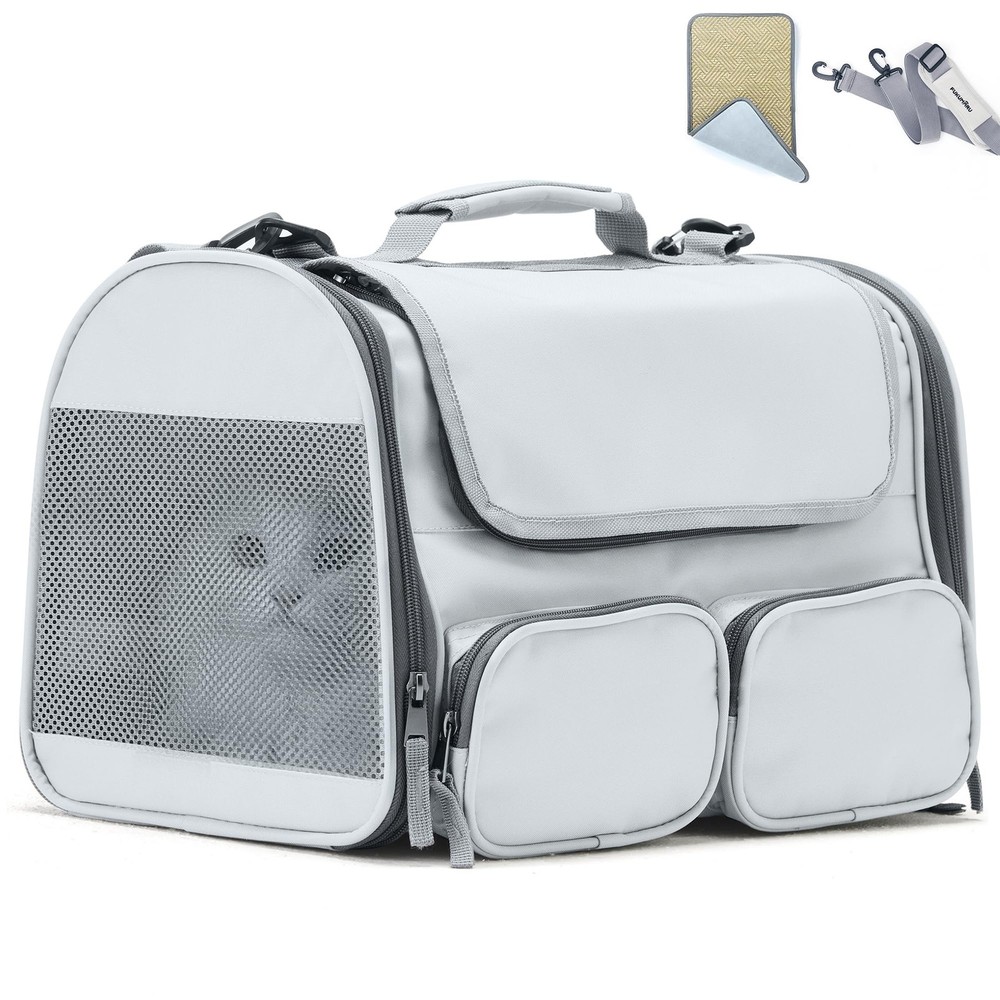 Cat Carrier, Soft-Sided Pet Carriers for Small Dogs and Medium Cats Under 12l...