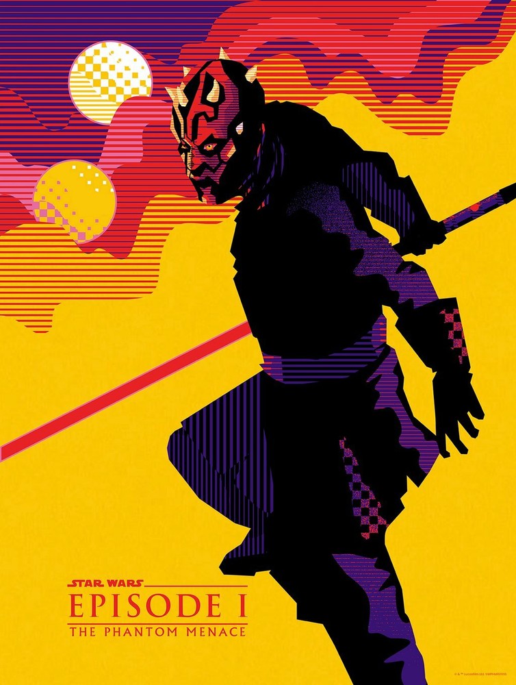 MONDO SDCC Darth Maul Star Wars Episode 1 The Apprentice Print We Buy Your Kids