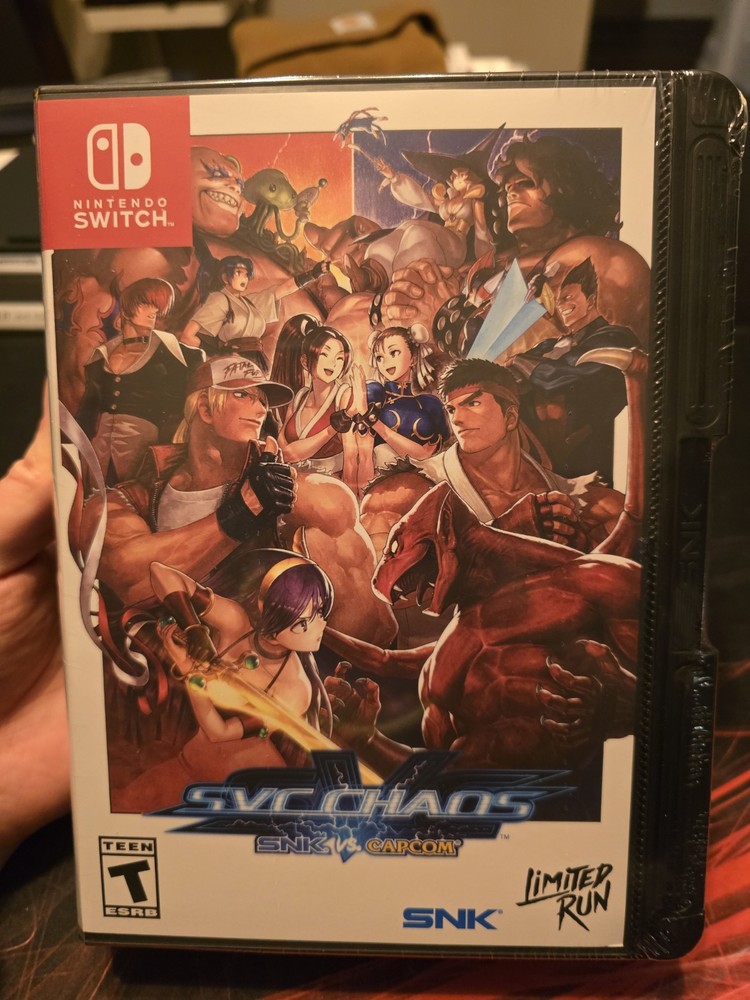 SVC Chaos: SNK vs. Capcom Classic Edition Limited Run (Switch) NEW/SEALED