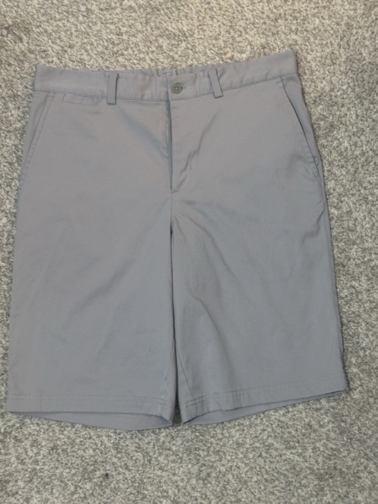 Nike Golf Dri-Fit Shorts Mens Size 30 Gray Standard Fit Stretch