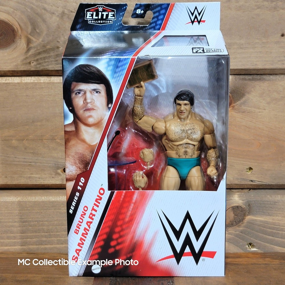 Bruno Sammartino WWE Elite Collection 110 Hall of Fame 6 in Action Figure