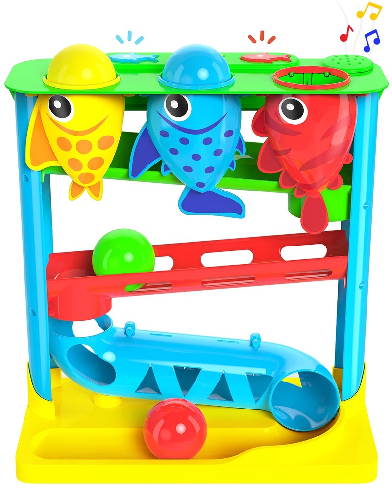 Move2Play Feed The Fish Interactive Baby Toy for 1 and 2 Year Olds