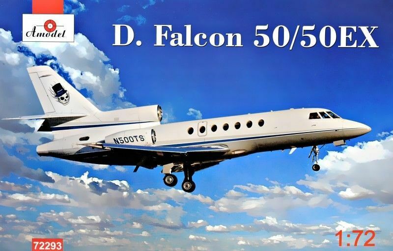 AMODEL 72293 Dassault Falcon 50/50EX  Scale 1/72 - Plastic model kit