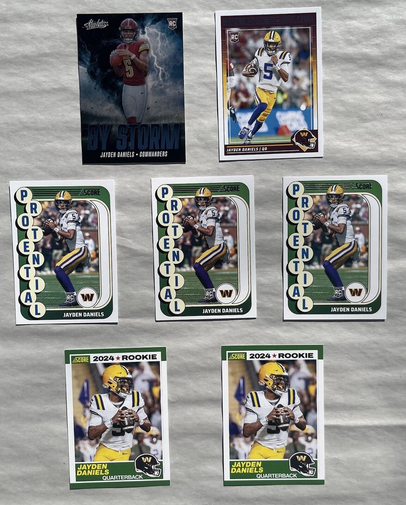 2024 Jayden Daniel’s Rookie Card Lot