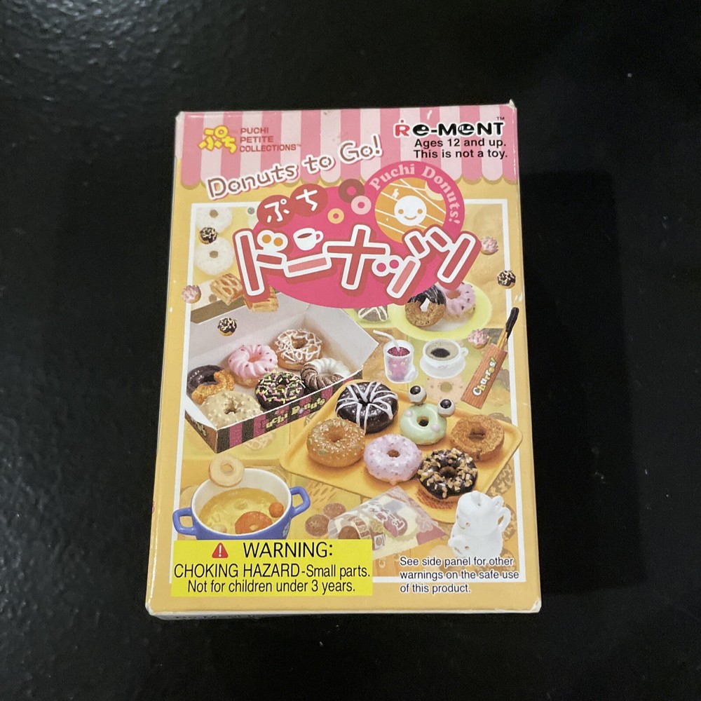 NEW Re-Ment Puchi Donuts 2006 Blind Box Doll House Miniatures Gashapon NIB