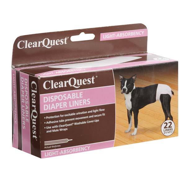 ClearQuest Disposable Diaper Liners 22-Pack Ultra Soft and Absorbent  