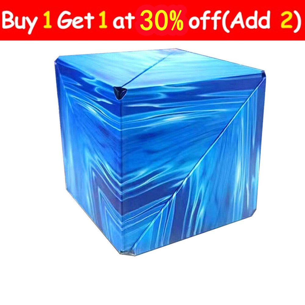 Magnetic Magic Cube Changeable 3D Hand Flip Puzzle Stress Relief Fun Xmas Gifts