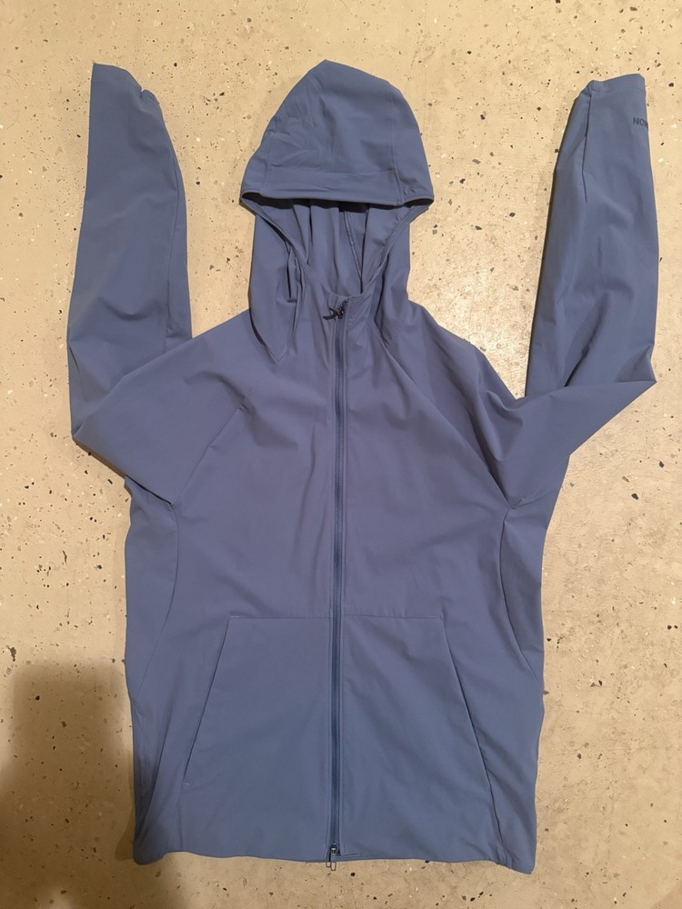 Lululemon Blue Women's Full Zip Hooded Activewear Jacket Long Sleeve
