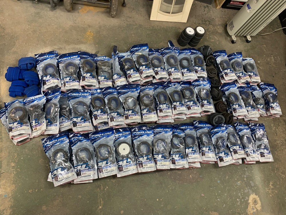 Pro-Line Rc Car Tires 1/8 Huge Tire Lot New