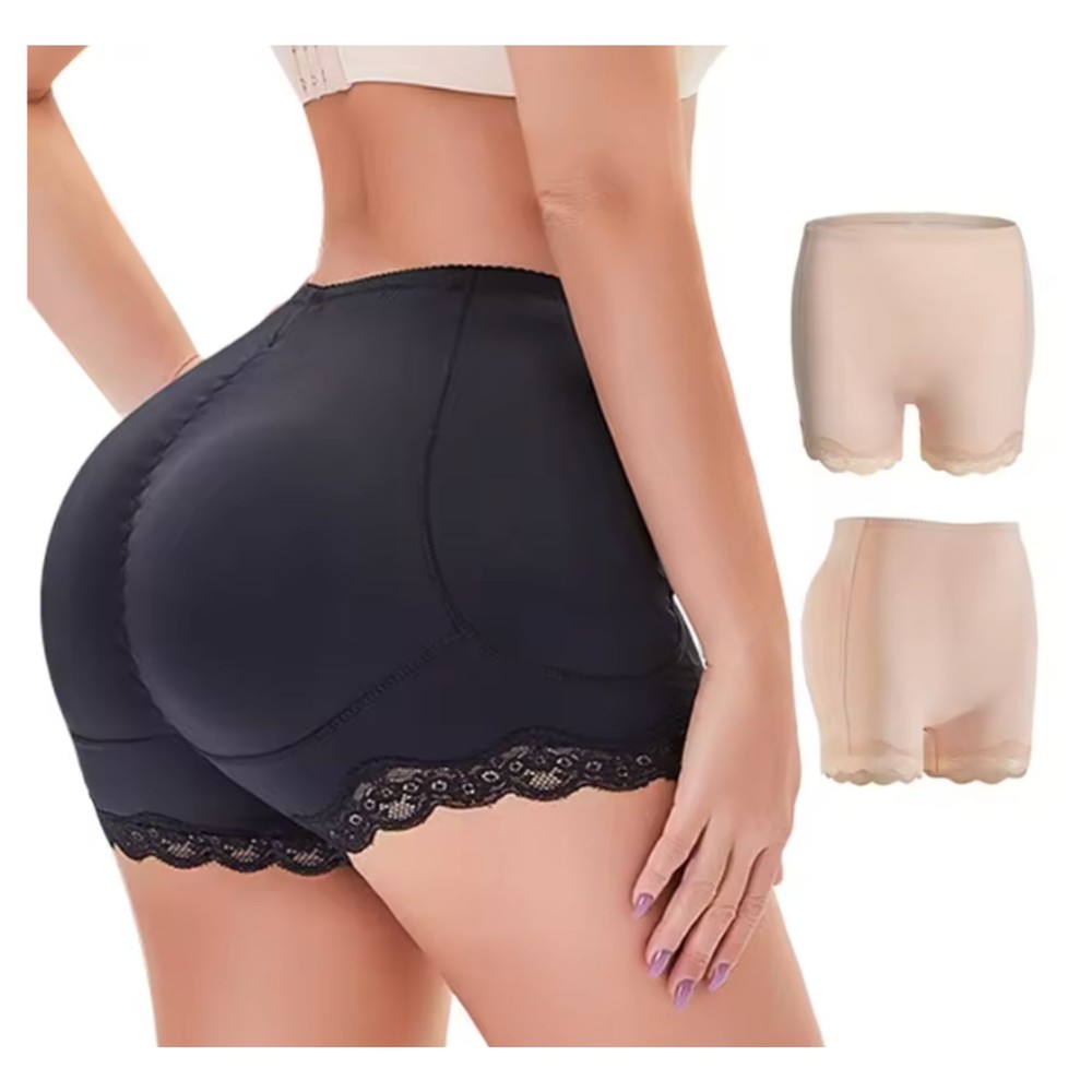 Women's Seamless Butt Lifter Panties with Padded Booty Enhancer