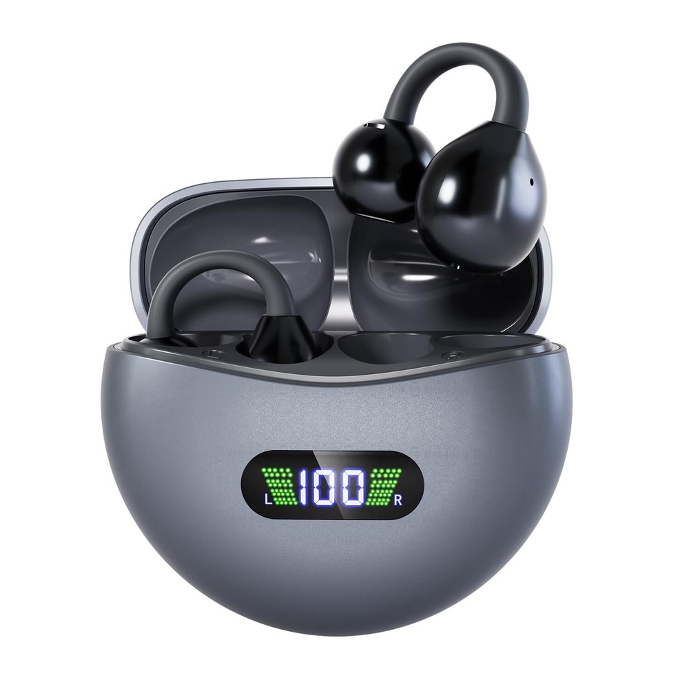 Wireless Buds with Bluetooth 5.4 Low Latency, HD Sound, 60H Playback LED Powe...