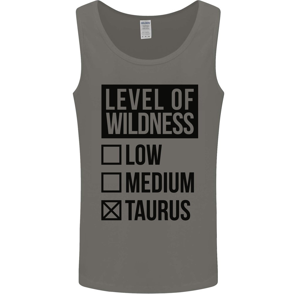 Levels of Wildness Taurus Mens Vest Tank Top