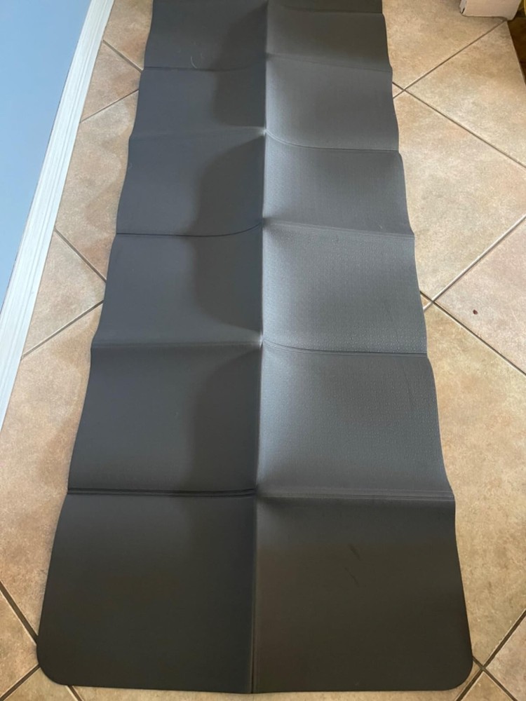 Foldable Treadmill Mat for Home Gym Floor Protection & Exercise