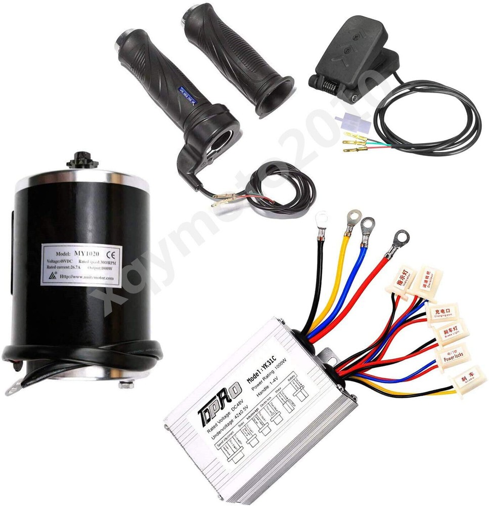 1000W 48V Brush Motor Controller Throttle for ATV E-BIKE Scooter Razor 1000 Watt