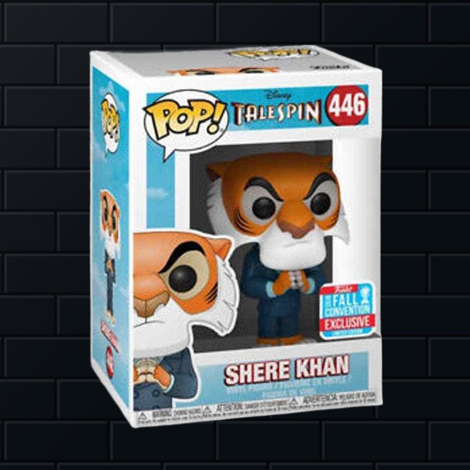 Disney Tale Spin Shere Khan Plotting Exclusive Funko Pop 446