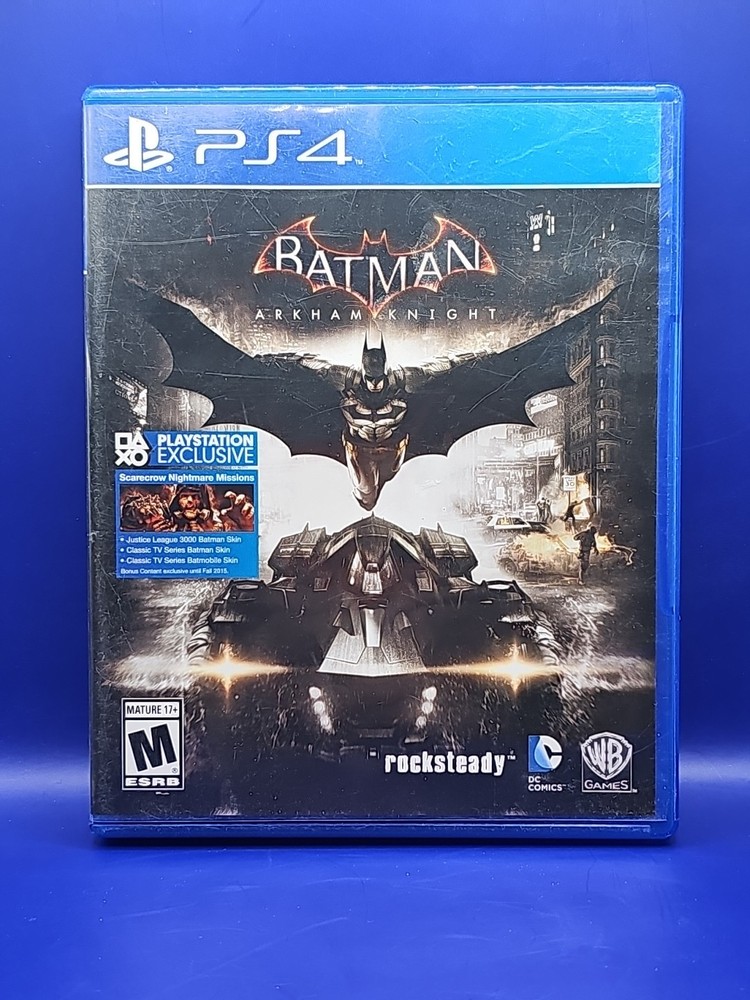 Batman Arkham Knight Scarecrow Nightmare Mission for PS4