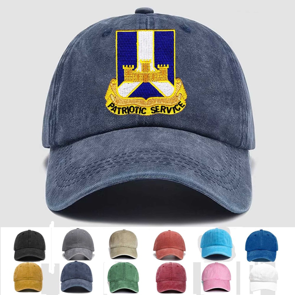 Custom Embroidered Hat 393rd Infantry Regiment, Veteran Cap, Trucker Hat, Gift