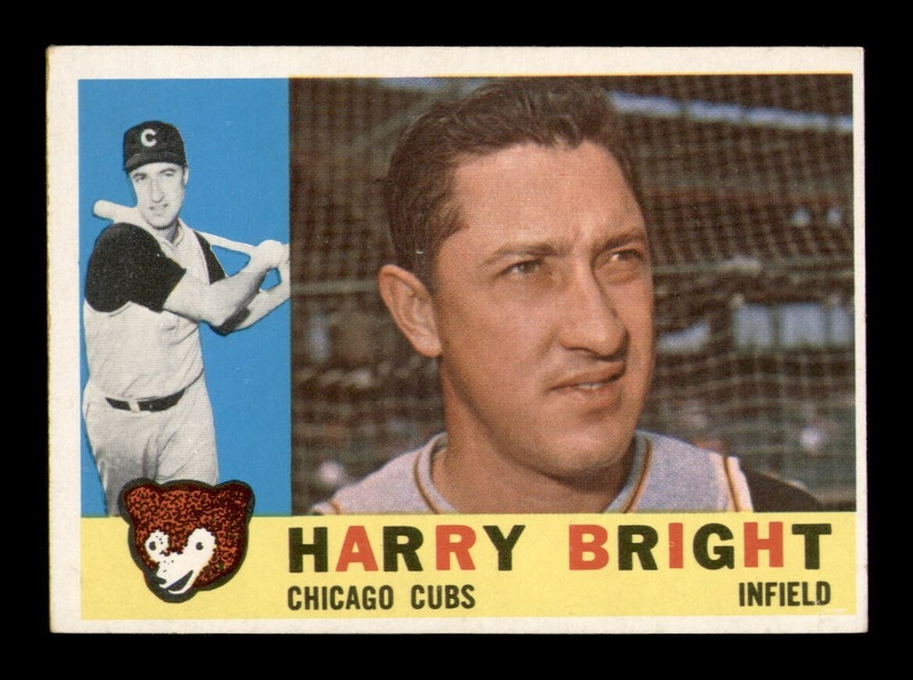 1960 Topps #277 Harry Bright EX-MINT Baseball Card OBGcards