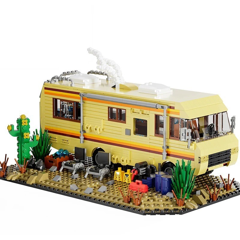 Breaking Bad RV Camper Van Building Blocks Set Vehicle Model Bricks Toy