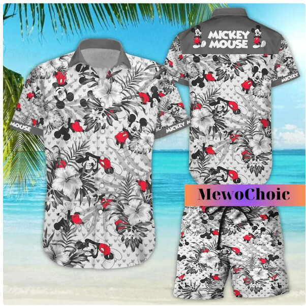 Mickey Mouse 3D Hawaii Shirt HALLOWEEN GIFT CHRISTMAS GIFT BEST PRICE US SIZE