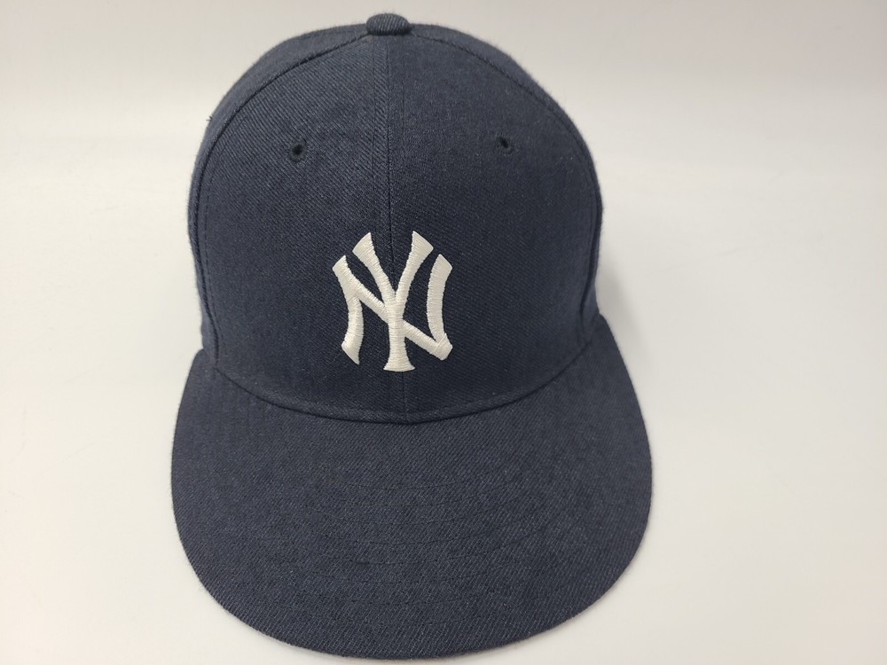 Vintage New York Yankees New Era 59Fifty Pro Model Fitted 7 1/8 Hat Cap Wool MLB