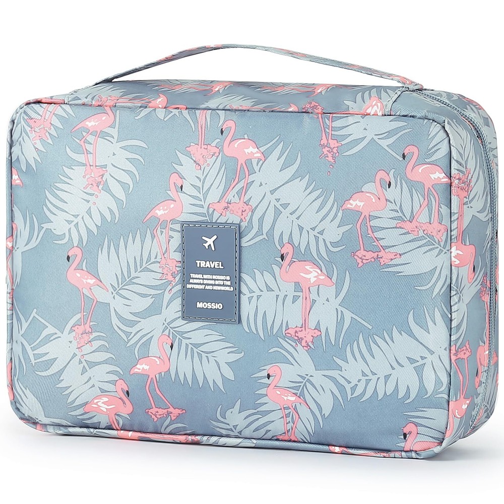 Hanging Toiletry Bag with Sturdy Hook - Large Portable Cosmetic Makeup Travel Organizer