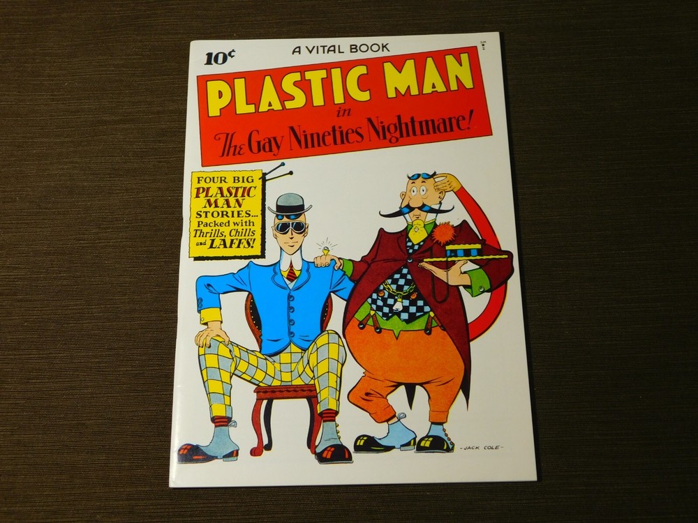 Vintage 1976 Plastic Man Comic Reprint The Gay Nineties Nightmare