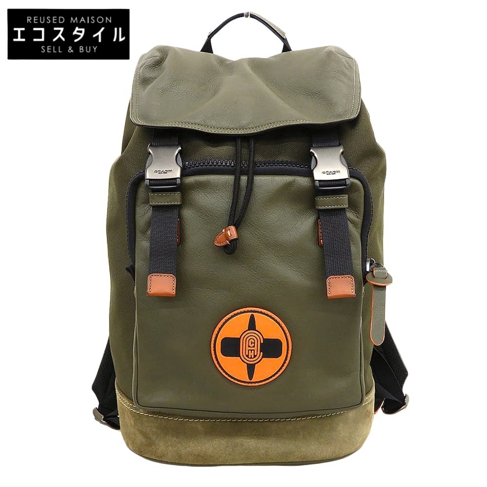 Coach Michael B. Jordan NARUTO Canvas Leather Suede Used
