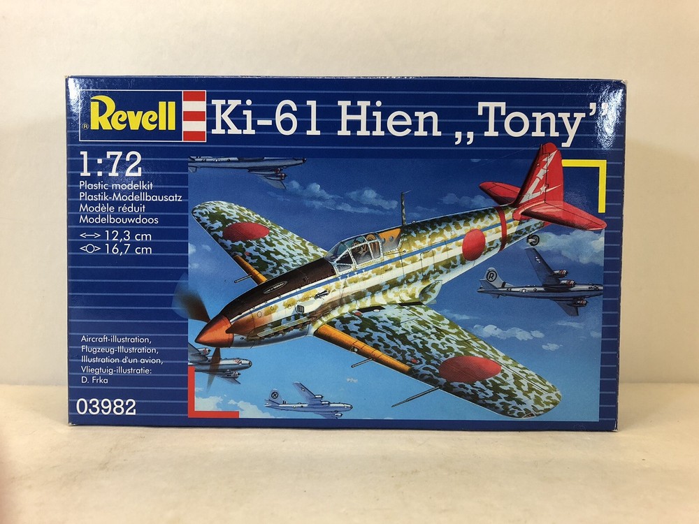 Revell 1:72 Scale Kawasaki Ki-61 Hien Tony Model Kit