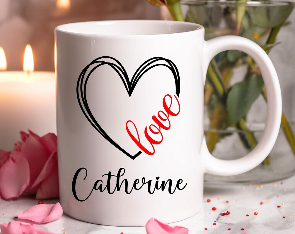 Heartwarming Valentine's Day Mug - Perfect Gift for Girlfriend