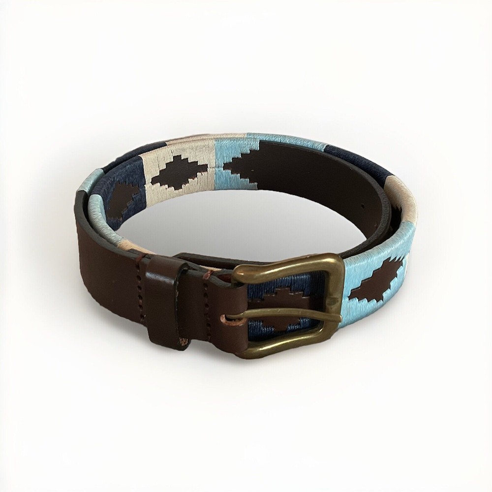 Pampeano Leather Belt - Size 106cm Cowboy Aztec