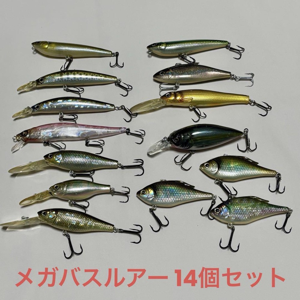 Fishing Lure Megabass Lure Set Of 14