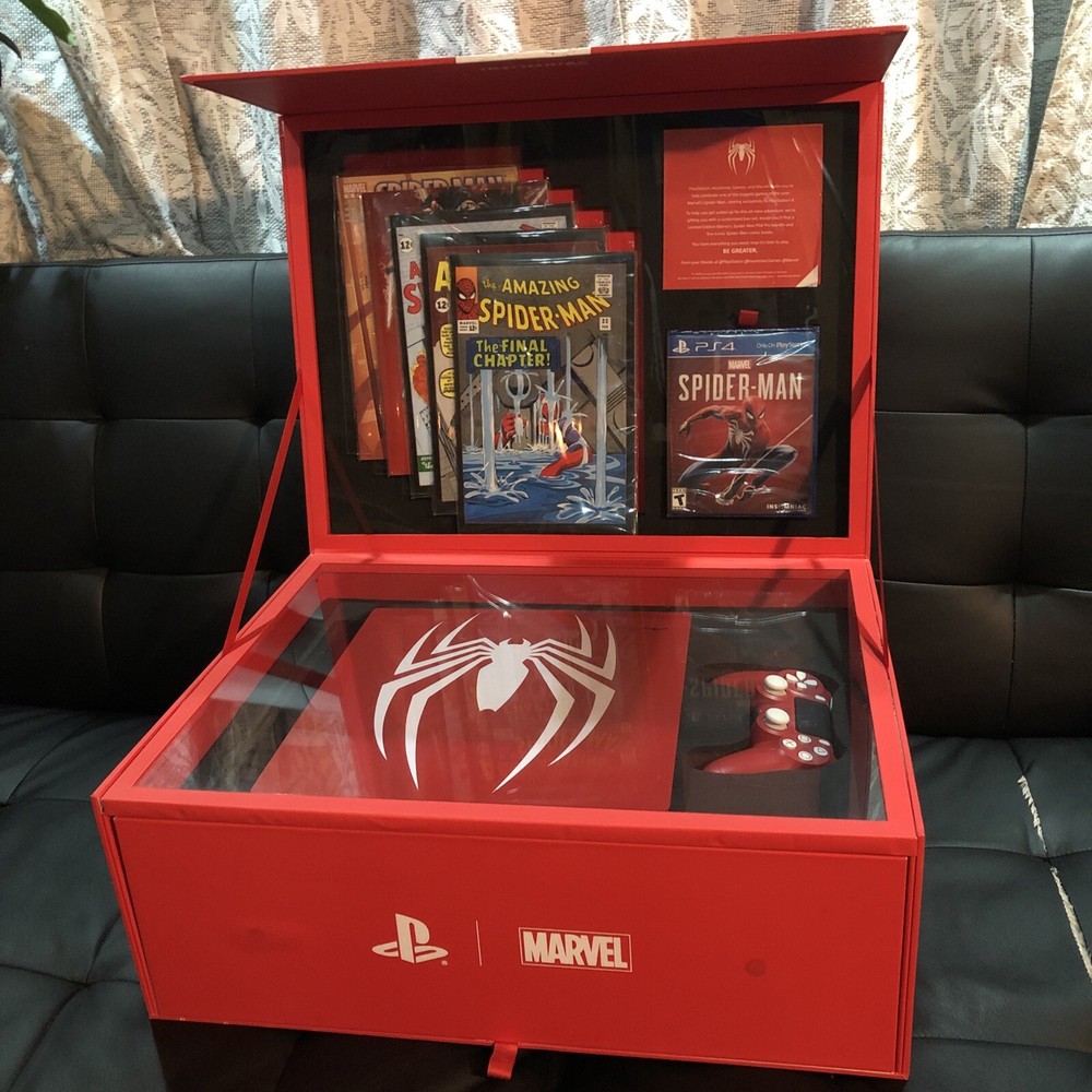 Sony PlayStation 4 Pro Marvel's Spider 1TB Limited Edition Console