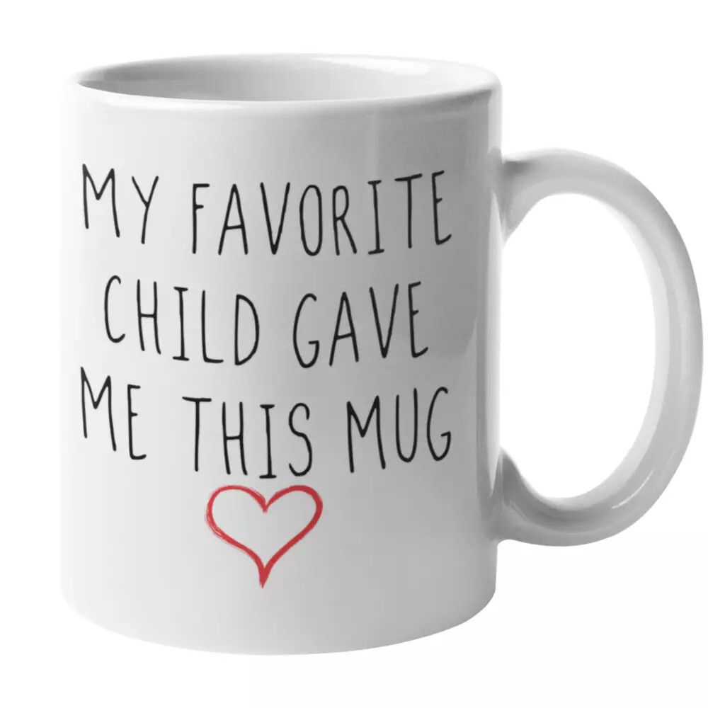 Funny 11oz Mother’s Day Coffee Mug Gift from Daughter or Son for Mom-image