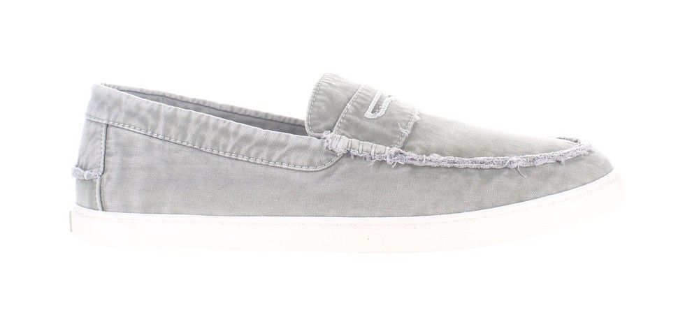 Johnnie-O Mens Indigo Penny Gray Loafers Size 11.5 (7671885)