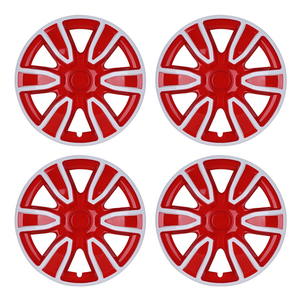 15 Inch Set of 4 Snap-On Wheel Covers for R15 Tires & Steel Rims