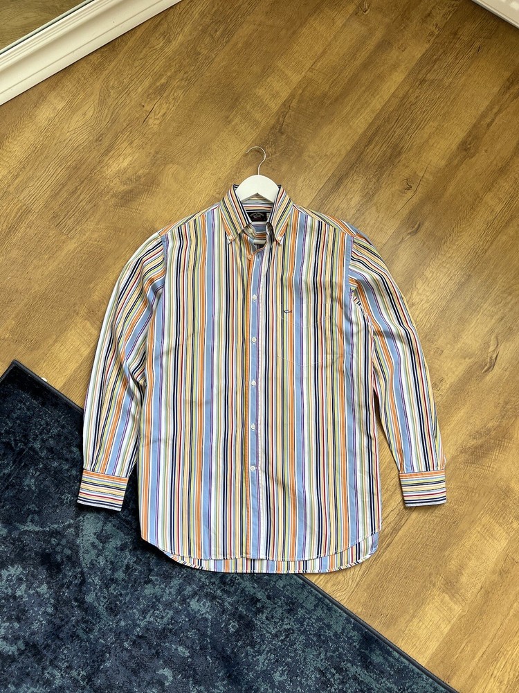Paul&Shark Yachting Colors Button Shirt L Size