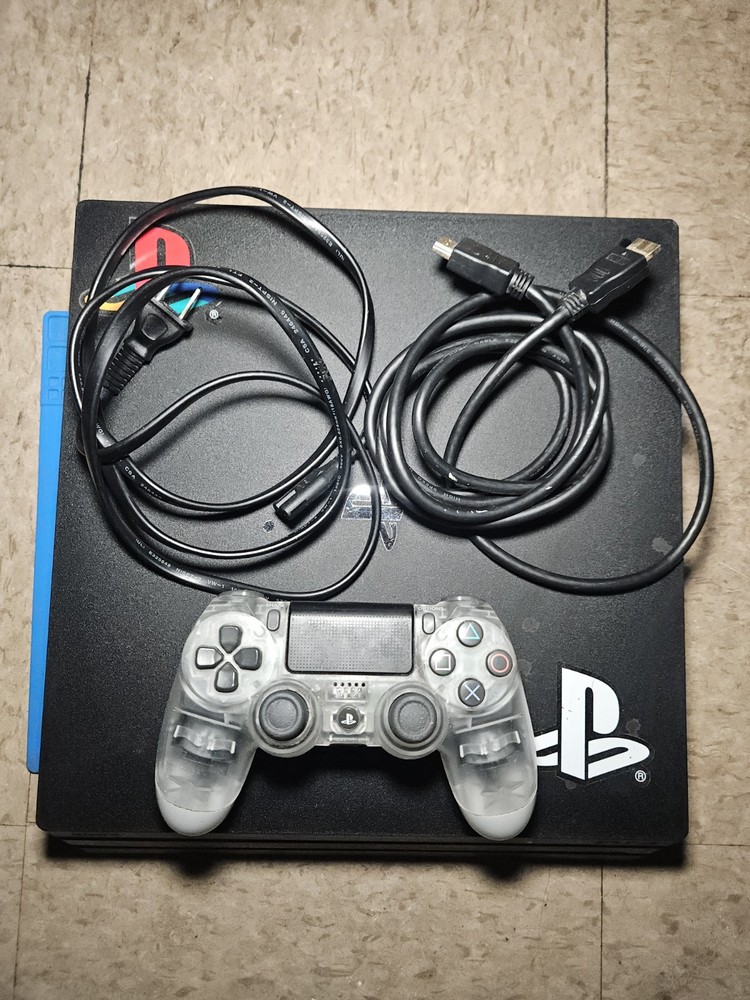 Sony PlayStation 4 1TB Black Console  with the Controller