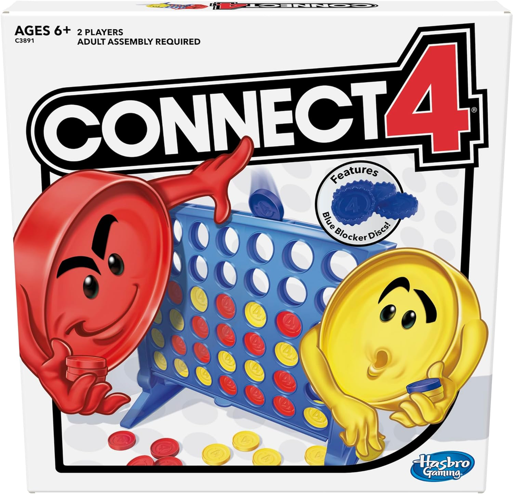 Hasbro Gaming Connect 4 Strategy Board Game for Kids | 2 Players | Easter Gifts