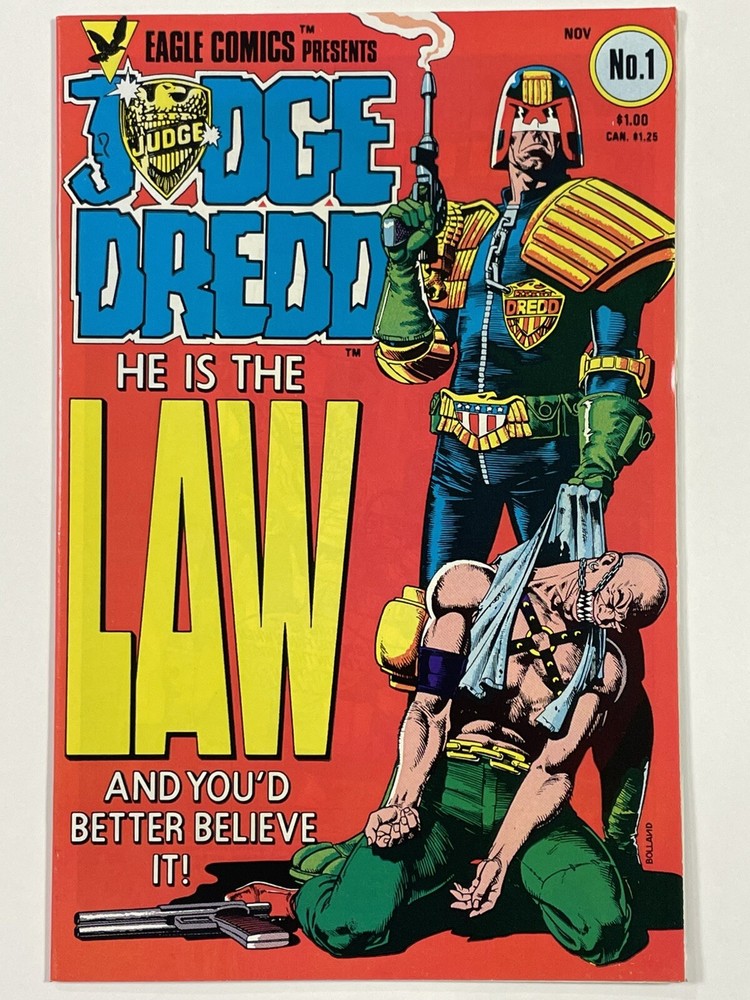 Judge Dredd #1 (Eagle Comics November 1983)