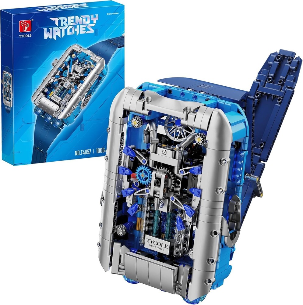 1006PCS TYCOLE Compatible Watch Building Set - Interactive STEM Toy for Ages 8+