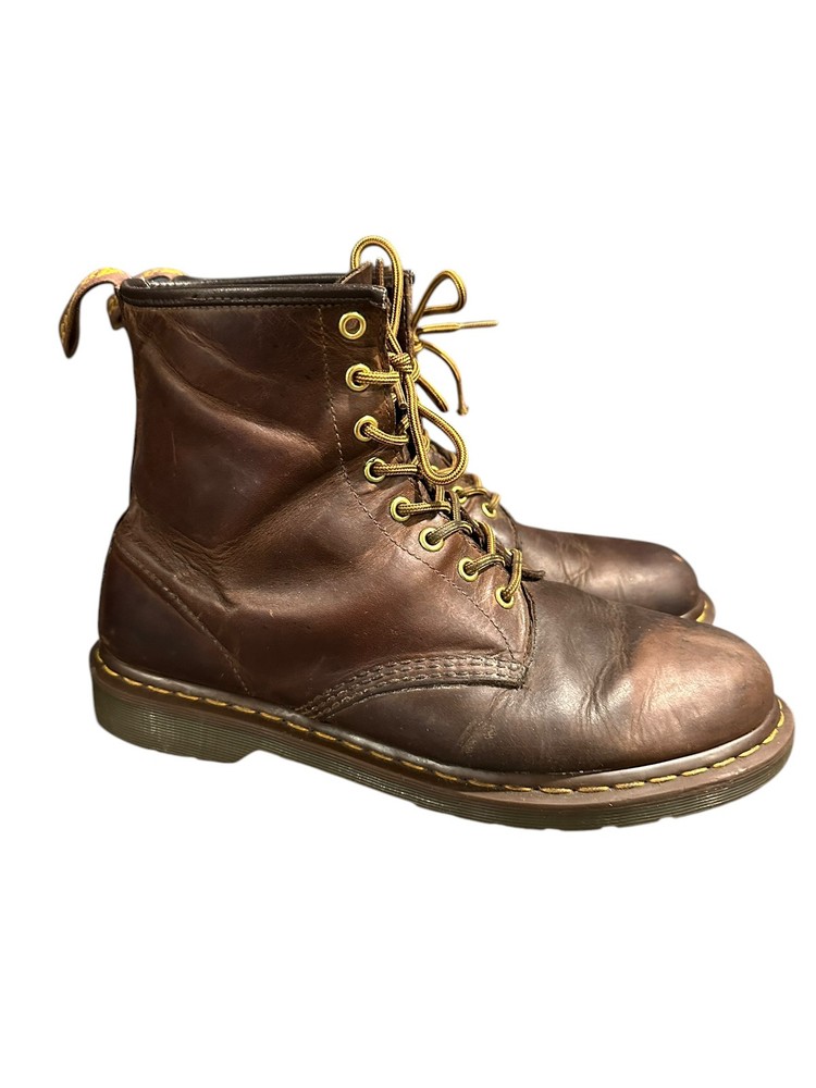 Dr. Martens 1460 CRAZY HORSE LEATHER LACE UP BOOTS MENS SIZE 11