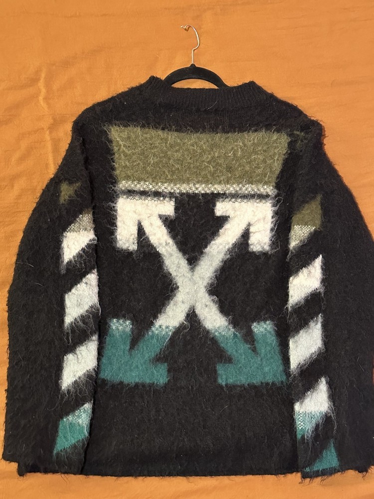 off white mohair sweater