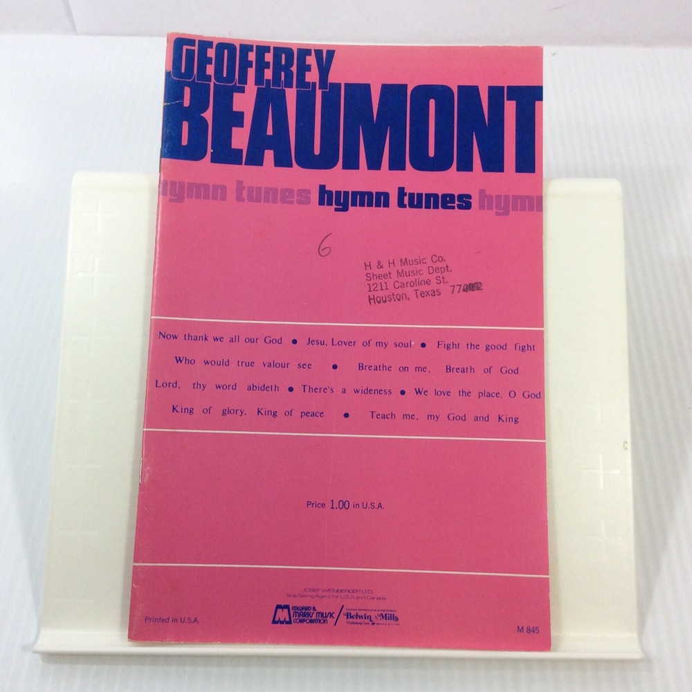 Beaumont Choral Hymn Tunes Songbook for Church Music